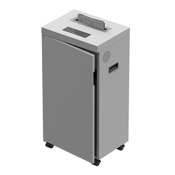Commercial Heavy Duty Cross Cut 25 Sheets Paper Credit Card CD Shredder BA7025C with Wheels for Office Home Use