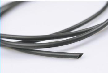 Black Fexible PVC Tube For Metal Protection , PVC Tubing For Protective Metal tubes