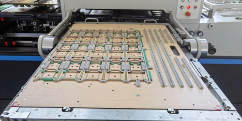 Customised Automatic Die Cutting Machine Auto Lubrication Industrial Die Cutter