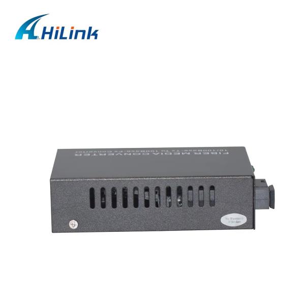 BIDI WDM Convertisseur multimédia à fibre optique unique 10/100M 1310/1550nm 20km Équipement optique SFP