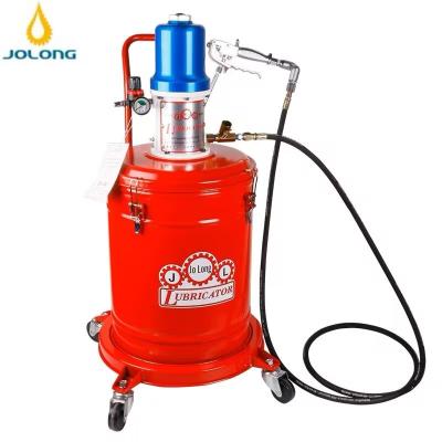 Pneumatic Grease Barrel Pump With Wheels 20 Liters 405 Bar