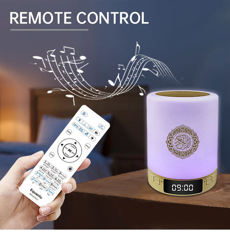 Диктор Bluetooth 2,1 Корана часов Equantu 1800mah AZAN портативный