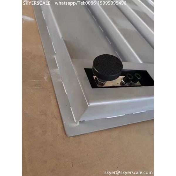 High Precision 1.2x1.2m 3 Ton Stainless Steel Digital weighing floor scale