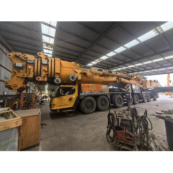 2018model XCA1200-1 all terrain crane Engine: Benz OM502LA+Benz OM460LA Transmission: ZF Axle Brand: German KESSLER Total Counterweight: 170 Tons Main Boom: 102M