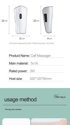 24 Watts Electric Leg Massager For Circulation Three Modes