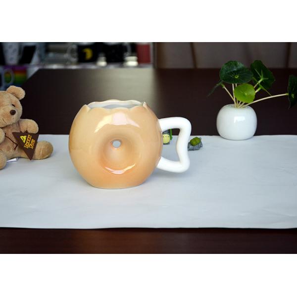 Double Holes Lightly Weight Bread Eco Friendly Mugs Indoor Decoration