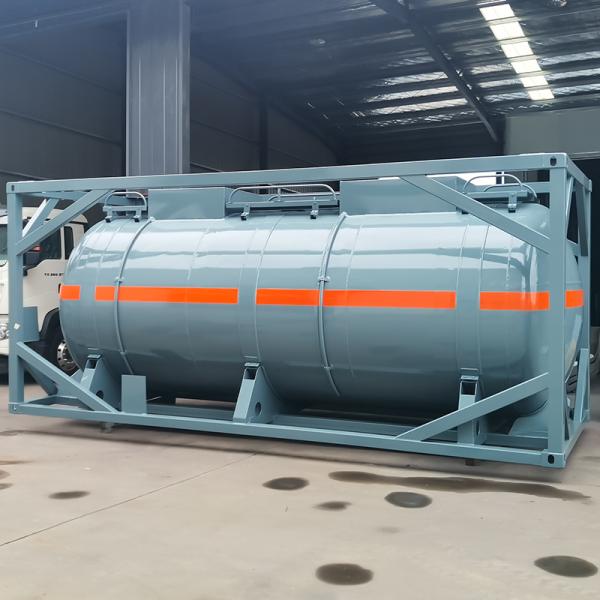 20FT Concentrated Nitric Acid Tank Container With Complete Equipment ISO Certified