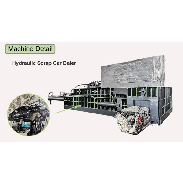 Автоматическая гидравлическая машина Baler автомобиля утиля Y81CT-400 для автомобиля разбирая завод
