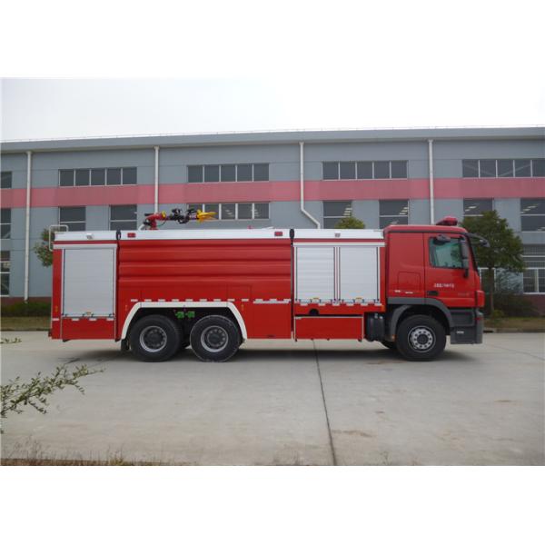 265KW 12000KG Water/Foam Fire Truck with High Balance Precision Drive Shaft
