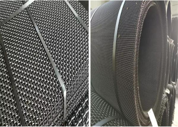 aço carbono alto frisado diâmetro da rede de arame 65mn de 12.7mm