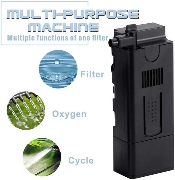 280GPH Aquarium Water Filter For 10 Gallon Tank