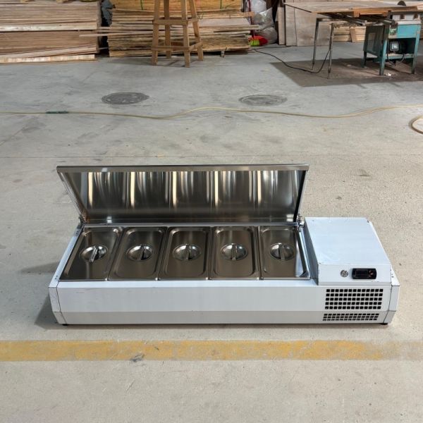 Desktop Salad Bar Fridge Static Cooling For Bakeries VRX1200