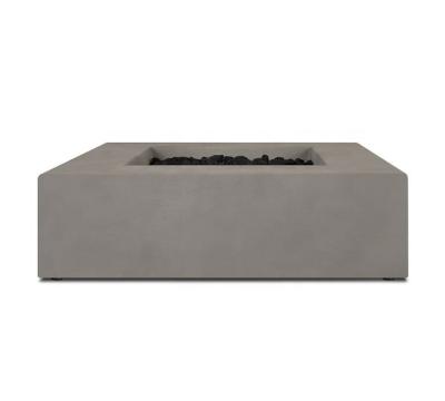 Modern Concrete Propane Outdoor Natural Gas Firepit For All Season