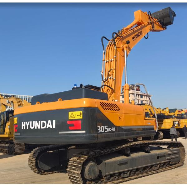 Année 2023 Hyundai 305 Hydraulique Croqueuse 30 Tonnes Excavateur Machines de construction d'occasion