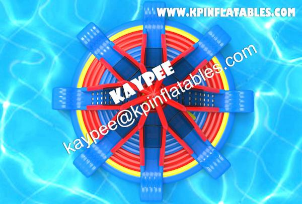 Inflatable octopus multiple Water slide for Aqua Park