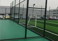 Alambrada del metal de OHSAS 75*75m m que cerca a Diamond Mesh Fencing cubierto plástico