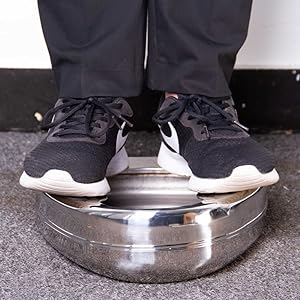 Stable Bedpan Heavy Duty Smoothed Countoured for Bed-Bound Patient,Stainless Steel Bed pan for Medical Centers