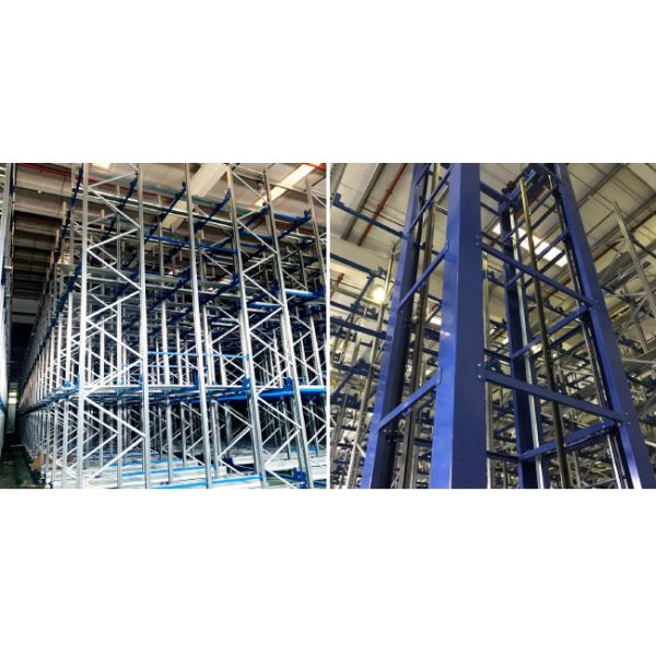 Four-Way Shuttle Pallet ASRS Room Temperature Warehouse Automatic Storage and Retrieval System Radio Shuttle Racking