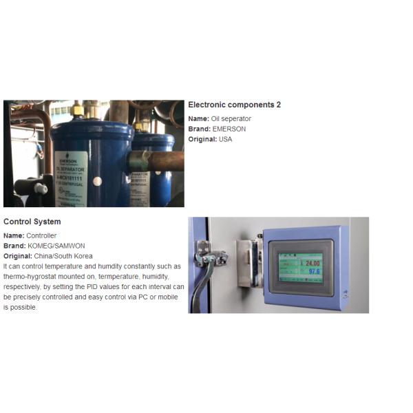 Temperature Rapid Change Test Machine Water Cooled 225L 5 ºC /Min