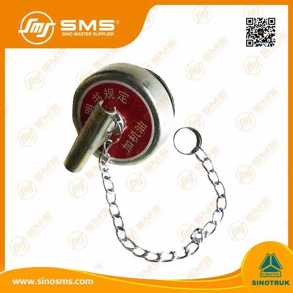 VG2600010489 Oil Filter Cap Sinotruk Howo Truck Engine Spare Parts