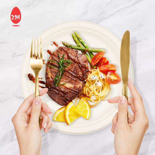 245mm Disposable Food Packaging Containers FSC Environmental Protection Tableware