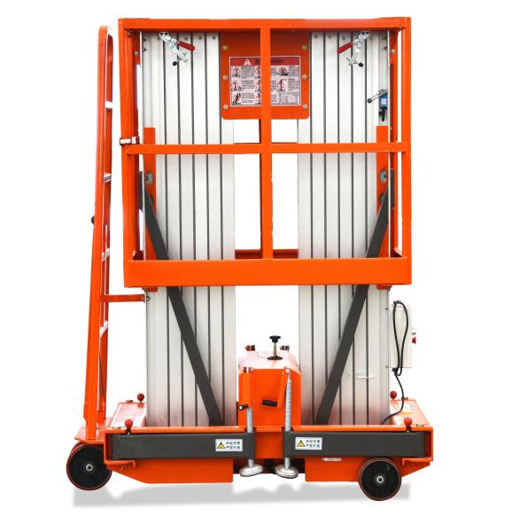 24V/30A Charger Hydraulic Scissor Lift Platform High Load Capacity 1.67m*0.74m For Industrial