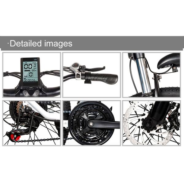 21Speed Lightweight Hybrid Electric Bike , 26x1.95 Lightest E Bike