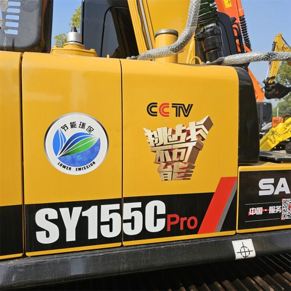 SY75 SY60 Использованное оборудование экскаватора Sany SY155C Pro Sany Crawler