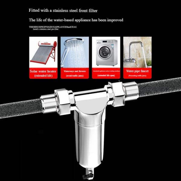 SS304 Hot Water Filter Tap 240*125*80mm Dimensions For Optimal Water Filtration