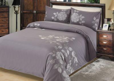 Fashion Embroidered Sheet Set , 4 Pcs Lightweight Fabric Bed Sheet Set