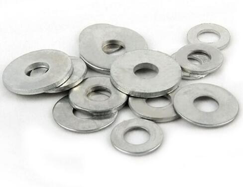 Custom Steel Flat Washers Ring S275Jr Roof Screw Washer Alloy Steel Material