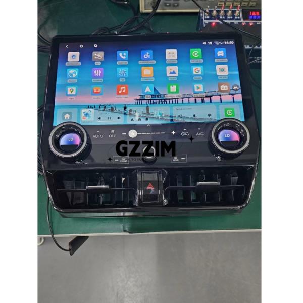 Toyota Prado 2010-2022 Modificado Lexus GX550 2024 Car DVD Player GPS WIFI Bluetooth RDS Rádio Android