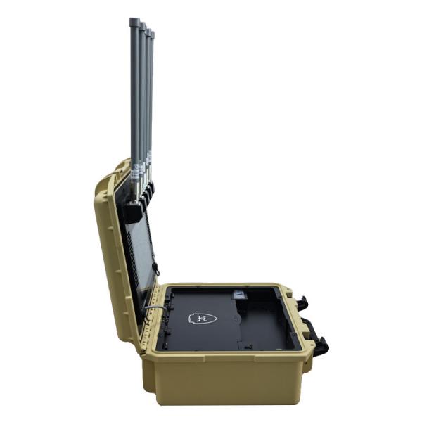 Détecteur de drones portable 45 MHz-6000 MHz Système RF anti-drone
