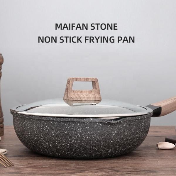 Hot Sale Cookware Cooking Pot Skillet Pan frigideira Panci Die-cast Cast Iron Frypan Non Stick Frying Pan