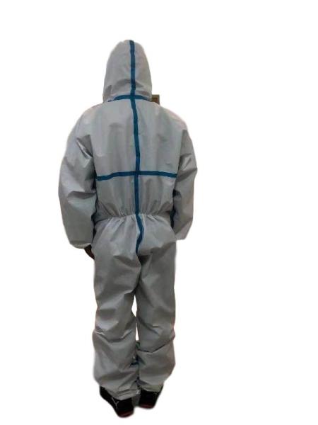Disposable Protective Suit Anti-Dust Isolation Clothing Coverall Uniforms Ventilation Against Infeetion Isolation