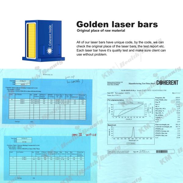 Commercial Portable Diode Laser Machine 808nm 755nm 1064nm  560D Laser Depilator