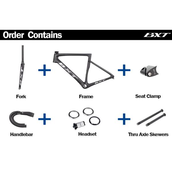 Рамка велосипеда дороги рамки 700C велосипеда дороги волокна углерода облегченная