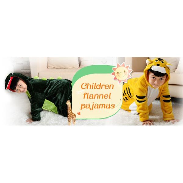 Wholesale Children Unicorn Pajamas Cartoon Cosplay Animal Flannel Kids Onesie Pajamas