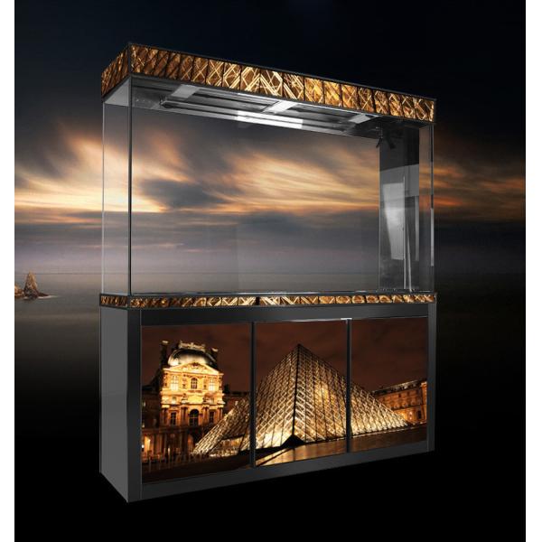 the Louvre Museum setting, aquarium, can do the custom made