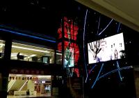 Panneau transparent P40 extérieur de la publicité LED de la maille 40mm