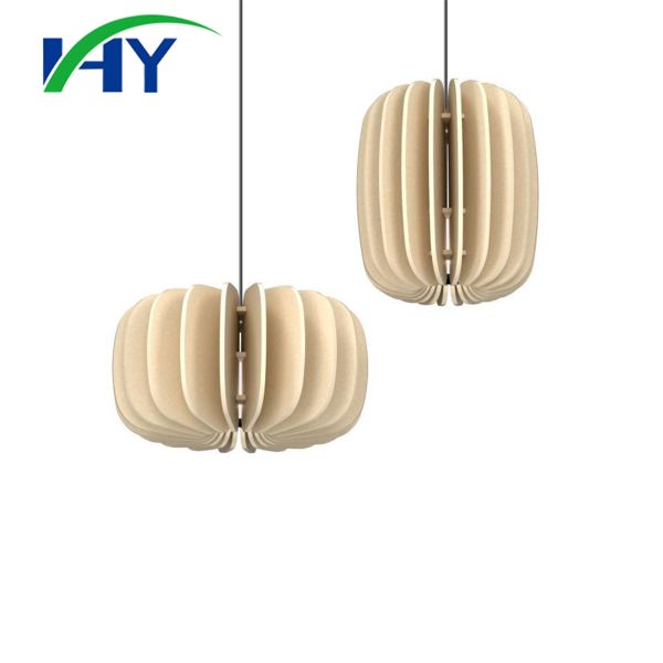 Customized Color PET Acoustic Panel Light Modern Design Home Decoration