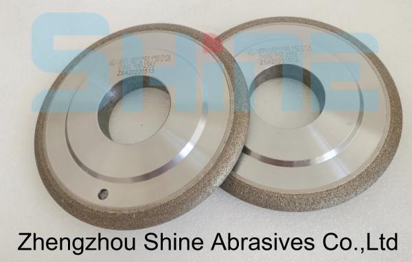 moedura do perfil do rolo de Diamond Wheels For Tungsten Carbide da ligação do metal 1F1