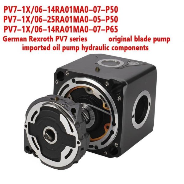 PV7-1X/06-14RA01MA0-07-P50	
PV7-2X/20-25RA01MA0-05-P50
PV7-1X/06-14RA01MA0-07-P65 German Rexroth PV7 series original blade pump imported oil pump hydraulic components