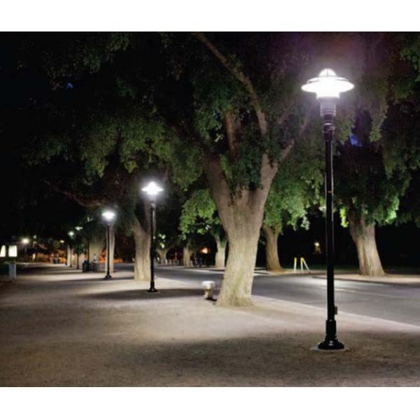 SMD3030 150 Watt LED Post Top Street Light For Commercial / Industrial Garden Area