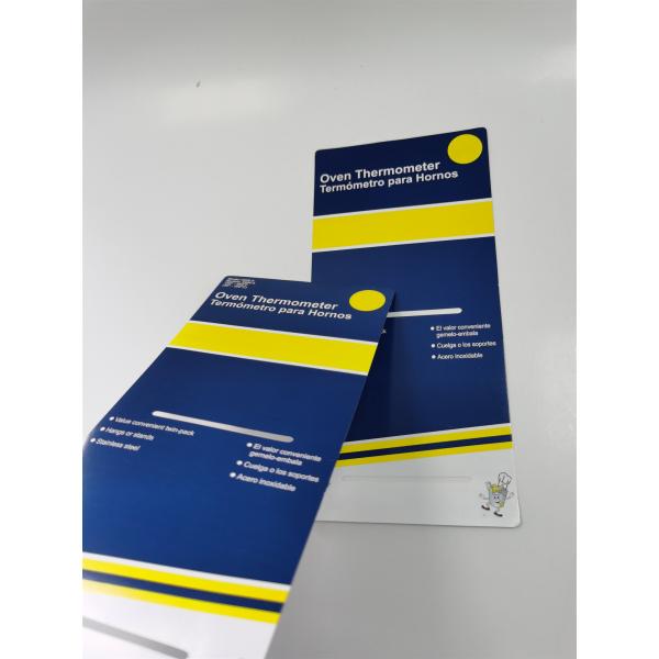 Kitchen Plastic Paper Blister Packaging Clamshell Hard Header Card