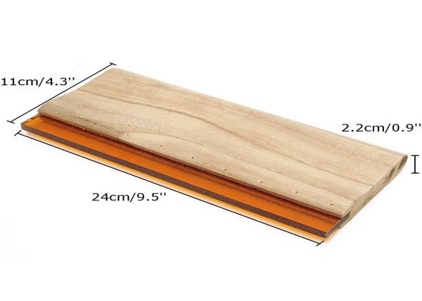 Anti Resistance Screen Printing Squeegee Blades For Silk Mesh Aluminum