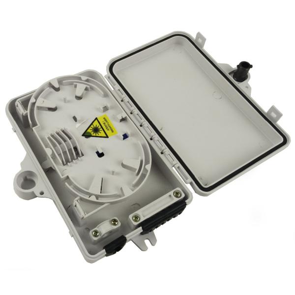 6 Core Small Splitter Box 6 Ports FTTX Fiber Optic Distribution Box