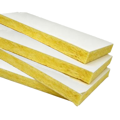 Insulation Glass Wool Board With WMP Facing HVAC Duct Wrap Insulation