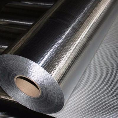 Twill Plain Woven Aluminum Foil Fiberglass Cloth E Glass Yarn