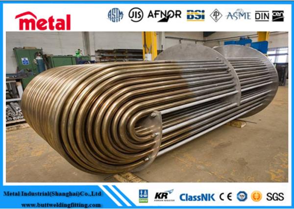 Tubulação da curvatura da planta de aquecimento U, tubulação ASTM/ASME A/SA163 825 de aço sem emenda